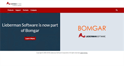 Desktop Screenshot of liebsoft.com